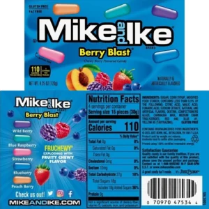 Mike and Ike Candy Variety jolly