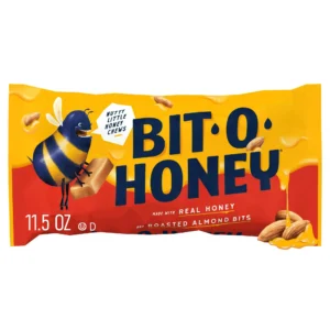 Bit-O-Honey Honey and Almond Chewy Taffy Candy